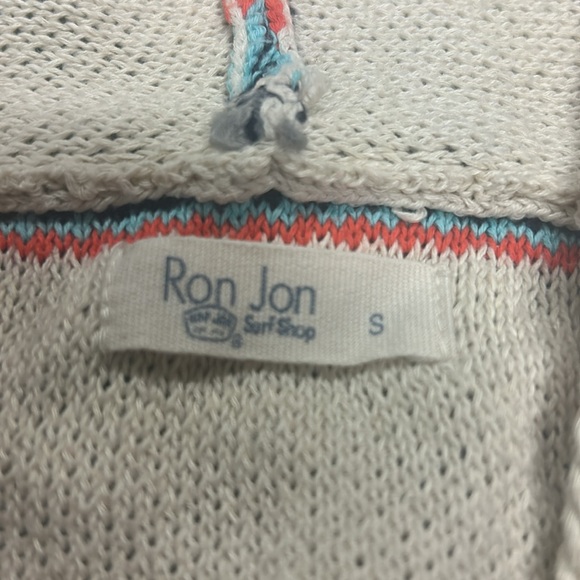 The Original Ron Jon Surf Shop Mexican BAJA Hoodie Poncho  - Size Small - Picture 2 of 4